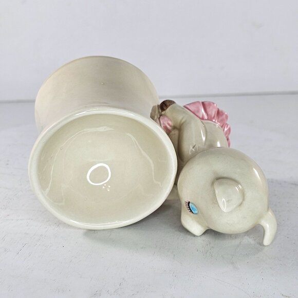 Josef Originals Ballerina Pig Trinket Dish Figurine - Picture 9 of 10